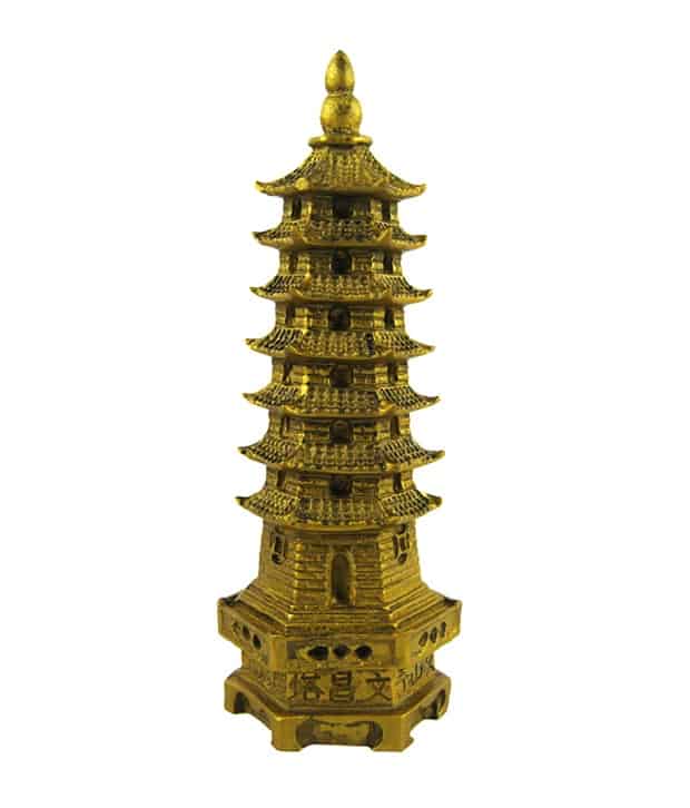 Fengshui Education Tower for Study Problem - Antique Look