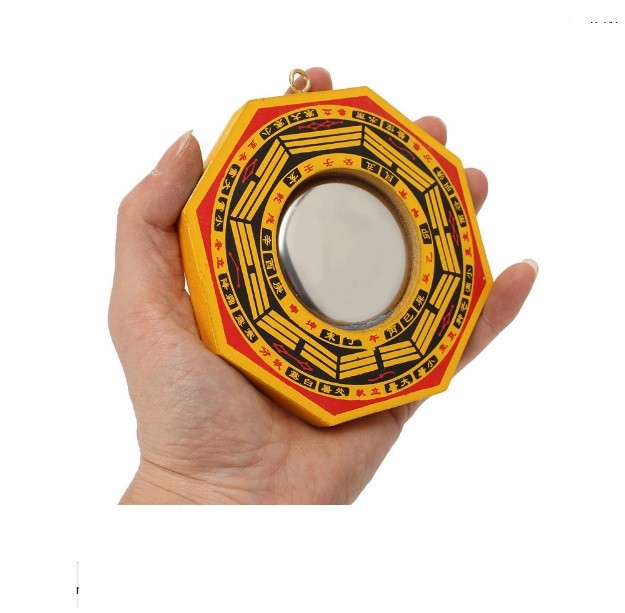 Buy High quality Wooden Feng Sui Bagua Pa kua Convex Mirror