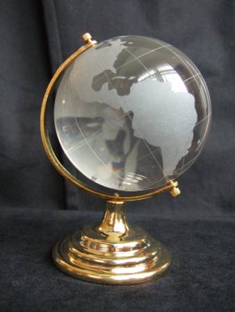 crystal globe for feng shui remedy