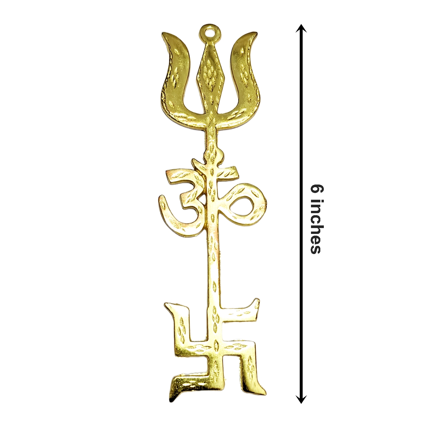 Ashtdhatu Trishakti Yantra (Size 6 Inches)