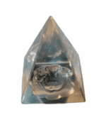 Crystal Ganesha Pyramid (Size 1.5 Inches)