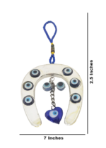 Feng shui evil eye horse shoe combo
