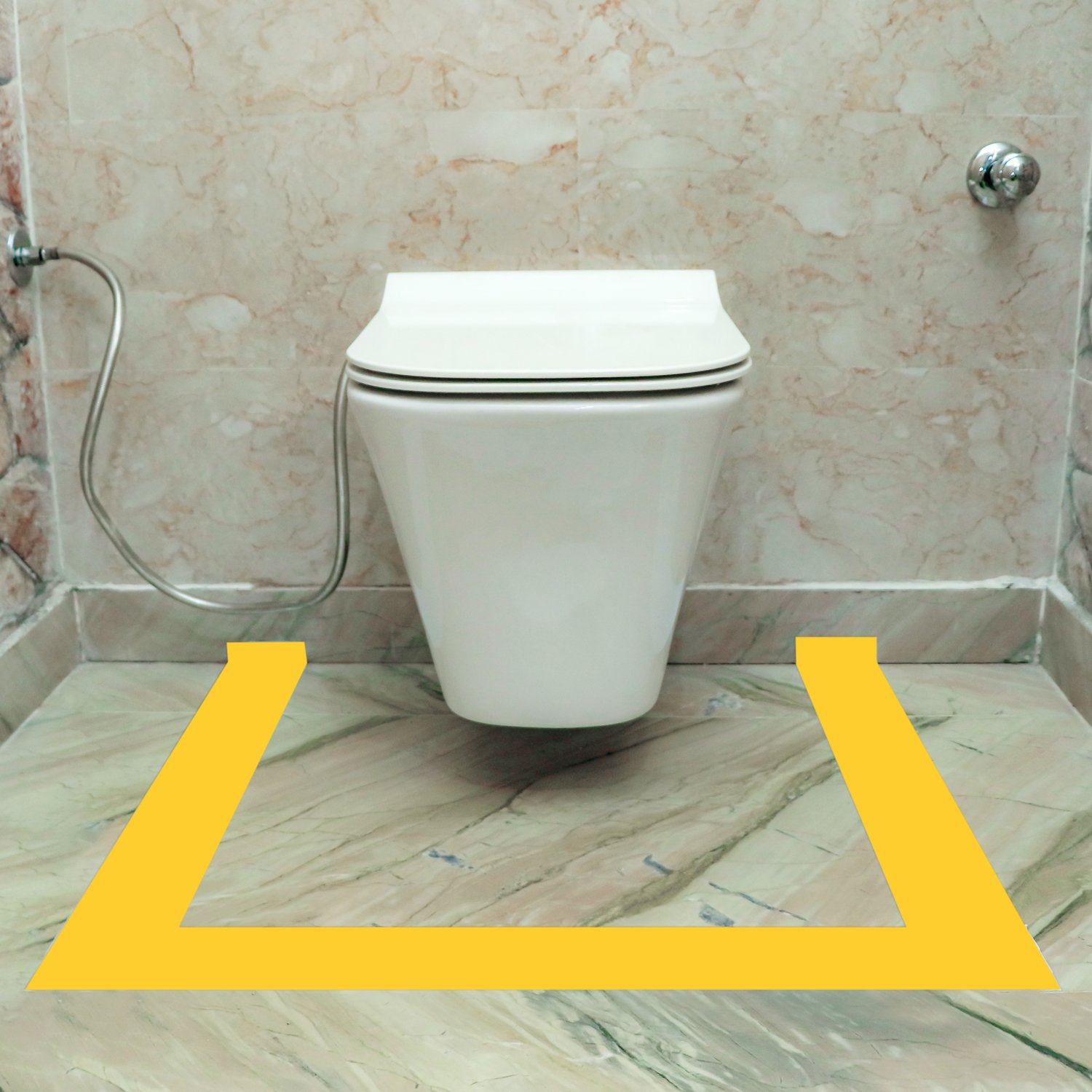 Vastu Tape - Yellow Color Buy online pasted on surface