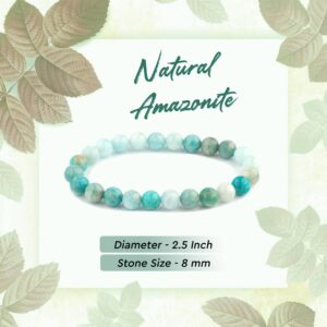 Natural Amazonite Bracelet - 100% Original