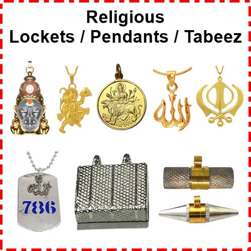 Buy all types of lockets, pendants and amulets