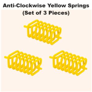 Yellow Anti clockwise Vastu Spring (Set of 3 Pcs)