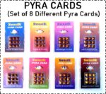 Set of 8 Pyra Cards