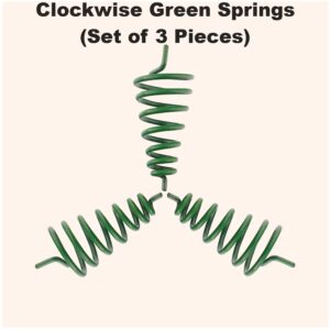 Vastu Green Clockwise Springs (Set of 3 Pieces)