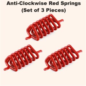 Vastu Spring - Red Triangular Anti-clockwise Spring