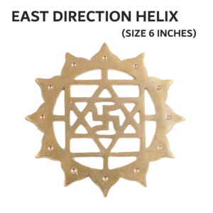 East Direction Helix for Vastu Remedies (Size 6 Inches)