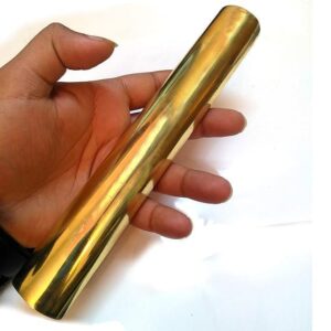Brass Geopathic Stress Rod for all Directions (Size 9 inches)