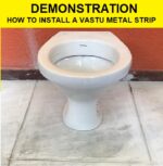 Vastu metal strip installation instruction