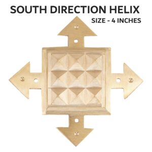 Special Vastu South Direction Helix - Most Powerful (Size 4 Inches)