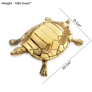 brass tortoise turtle for good luck