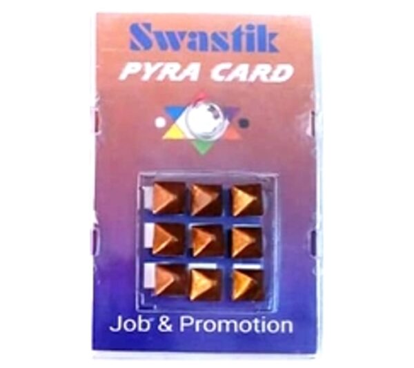 Pocket Pyramid Card for Job and Promotion