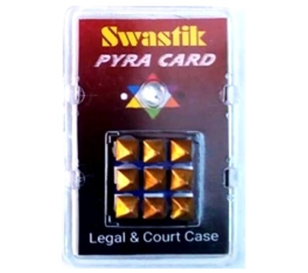 Pocket Pyramid Card for Legal and Court Case