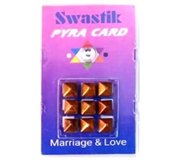 Pocket pyramid card pyra card for love and marriage