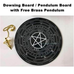 Dowsing Pendulum Board / Ouija board with Free Pendulum