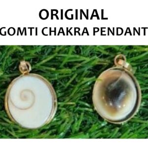 Gomti Chakra Pendant is believed to please Goddess Lakshmi for getting wealth and fortune, radiate positive energy, and promote harmony in your surroundings.