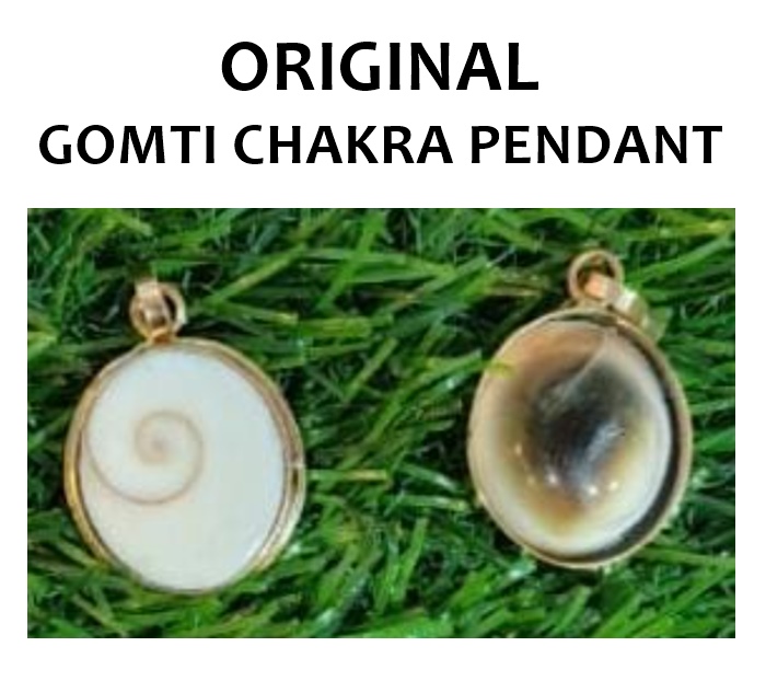 Gomti Chakra Pendant is believed to please Goddess Lakshmi for getting wealth and fortune, radiate positive energy, and promote harmony in your surroundings.