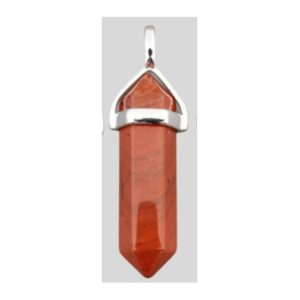 Wearing the Red Jasper Crystal Stone Pendant goes beyond mere fashion. The inherent metaphysical properties of Red Jasper infuse positivity and vitality into your life.