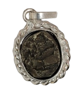 Adorn yourself with an Original Pyrite Stone Pendant that combines wealth attraction, beauty, protection, and prosperity in one elegant pendant.