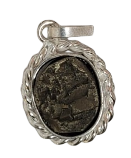 Adorn yourself with an Original Pyrite Stone Pendant that combines wealth attraction, beauty, protection, and prosperity in one elegant pendant.