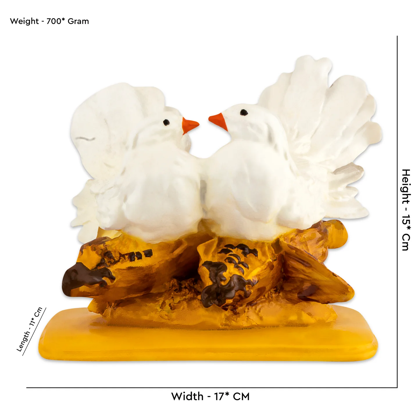 Buy Vastu Feng Shui Pair of Love Birds - High Quality