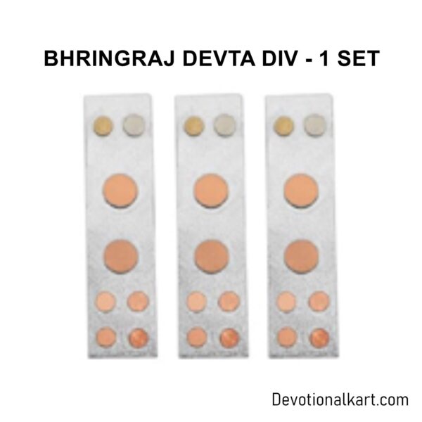 Bhringraj Devta DIV aids in balancing and harmonizing the various energy fields within a space. It supports overall well-being and stability.