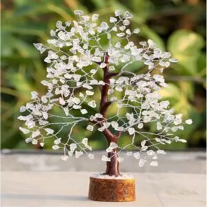 Original Clear Crystal Quartz Tree (300 Beads) - Energized