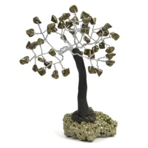 Original Pyrite Tree with Pyrite Base (100 Beads)