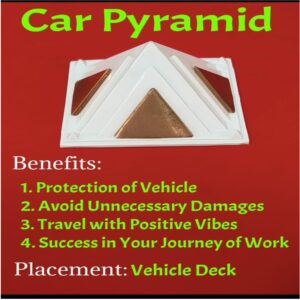 Vastu Car Pyramid for Happy and Safe Journey
