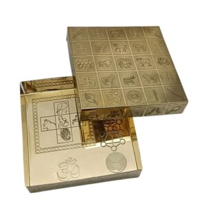 Brass Manjusha Box - Two Sizes Available (Filled and Empty Both Options Available)