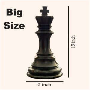 Chess King Statue - Big Size (Height - 15 Inches)
