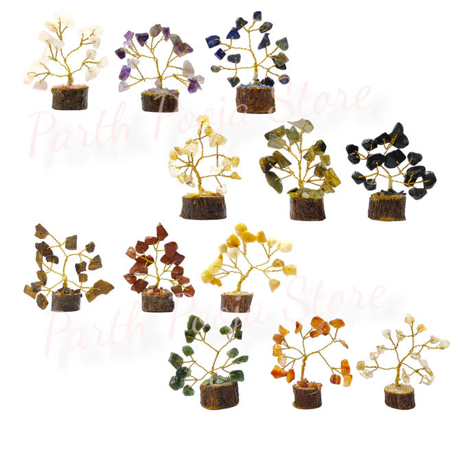 Natural Crystal Stones Trees