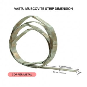 Copper Muscovite Strip (1 Inch Width, 8 Feet Length, 0.20 MM Thickness)