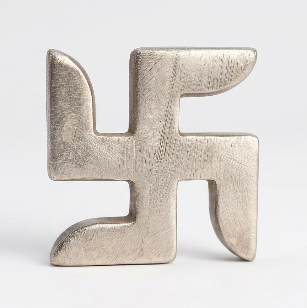 Mercury Swastik (Parad Swastik) – 3x3 CM
