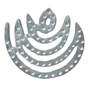 Zinc Moon Helix for Vastu Remedies (Two Sizes Available)