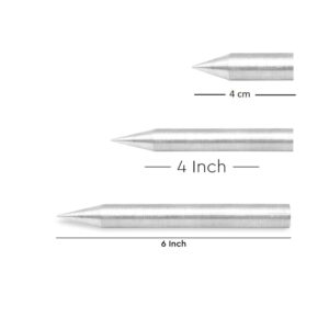 Aluminium Keel Shape Rod for Vastu Remedies - 16 MM Diameter (Three Sizes Available)