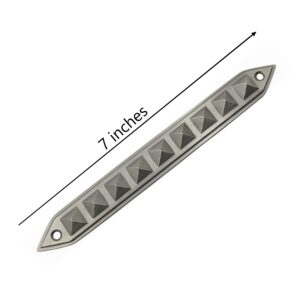 Lead 9 Pyramids Strip for Vastu Remedies (Size 7 Inches)