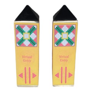 Virtual Entry Opener for Vastu Remedies - Set of 2 Pcs (Energized)