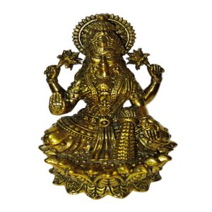 Brass Laxmi Ji Statue - Premium Quality (Two Sizes Available)