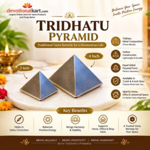 Tridhatu Pyramid Hollow (Two Sizes Available)